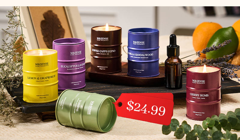 How to Choose, Use&Care for Scented Candles: The M&SENSE Guide