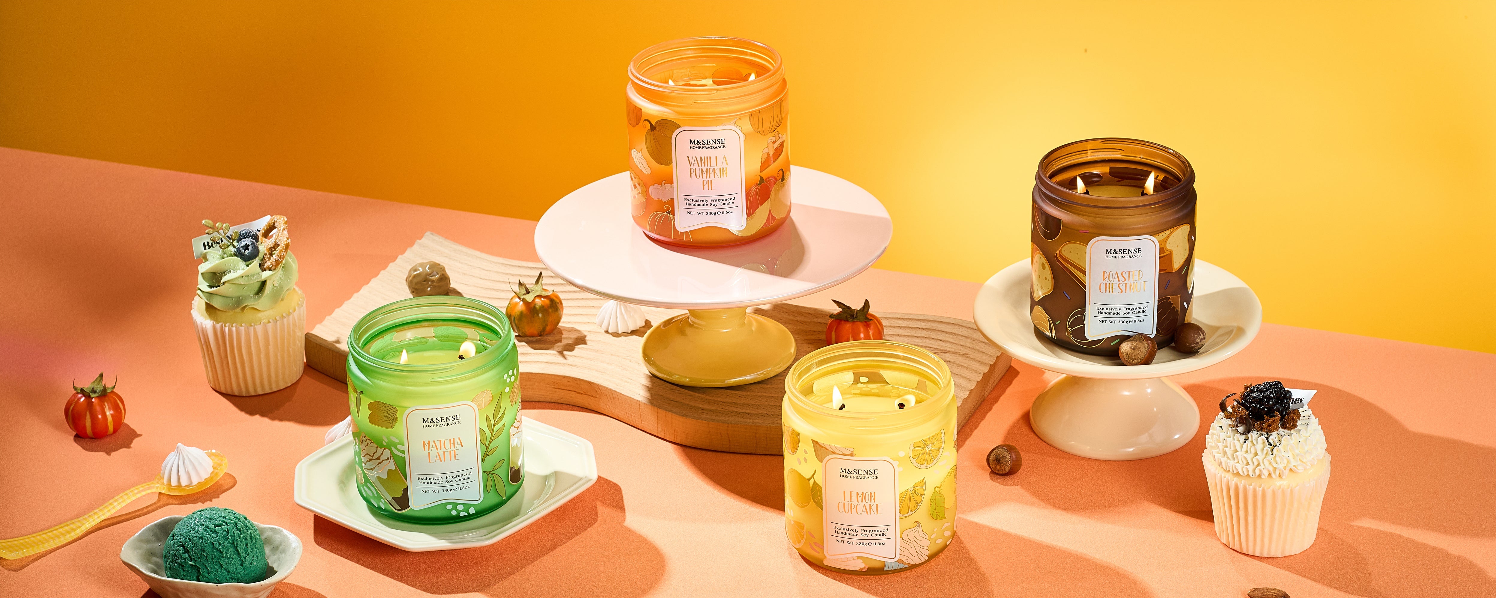 Cozy Dessert Everday Candles