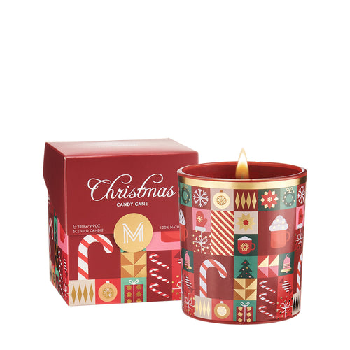 Candy Cane Classic Candle
