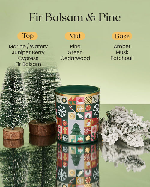 Frosted Pine Classic Candle
