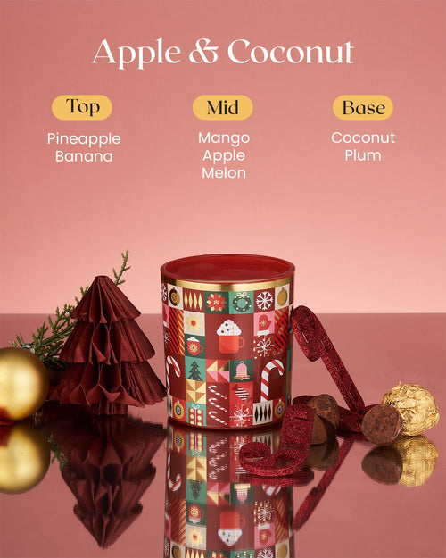 Candy Cane Classic Candle